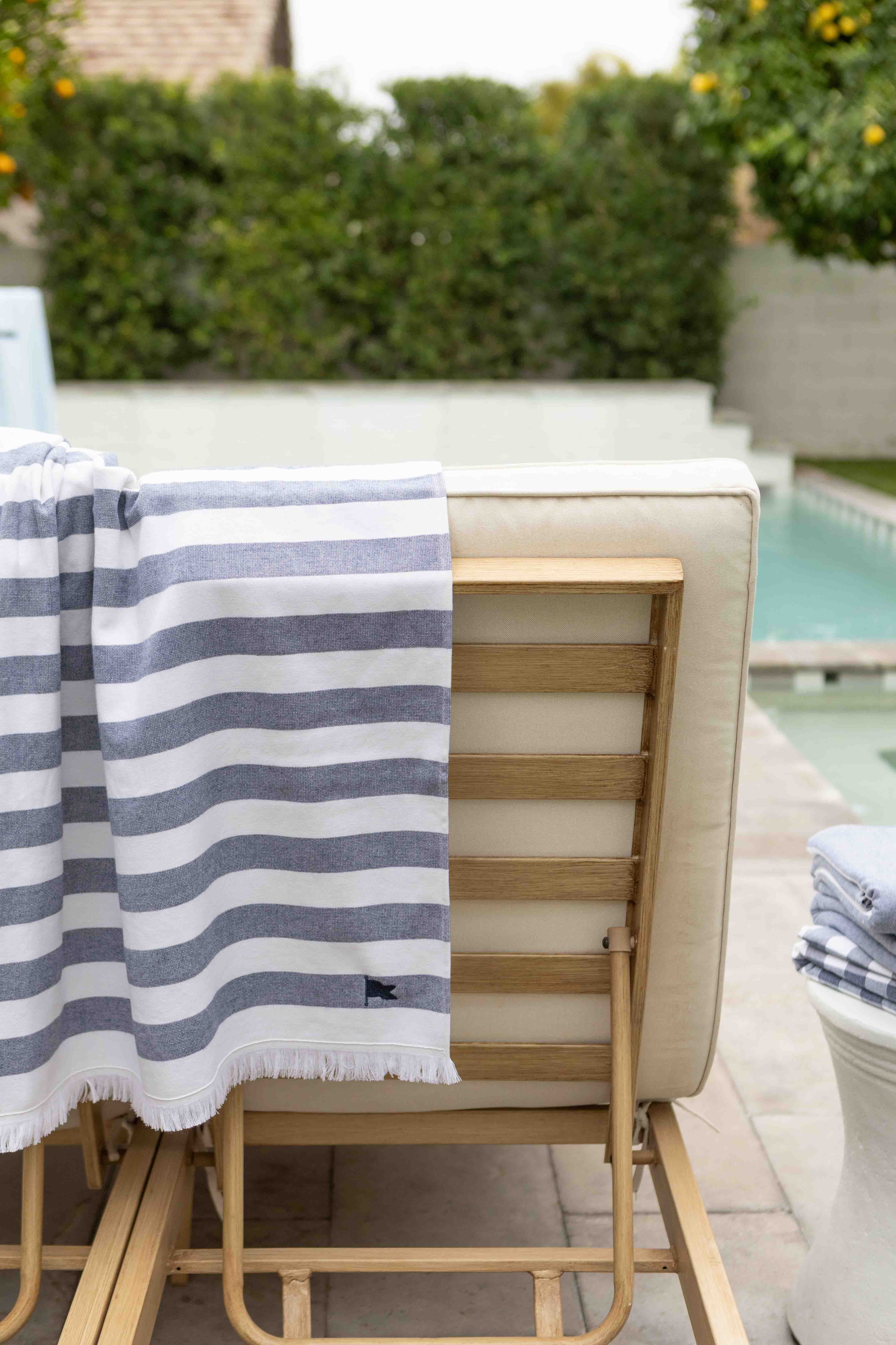 banner peshteri towel stripe home decor pool