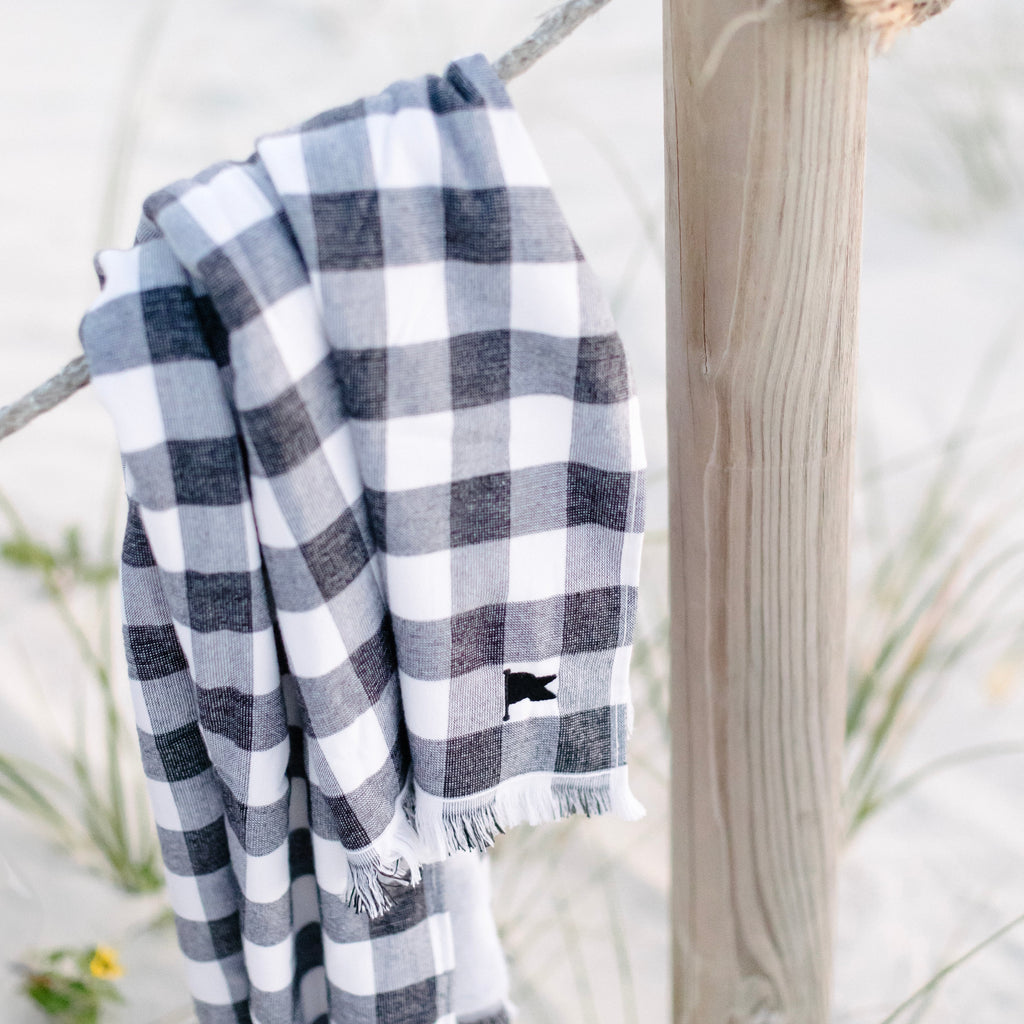 The Carolina Gingham Beach Towel